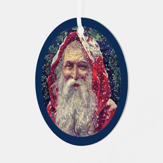 Metal Square Ornament Aus Metall (Vorderseite links)