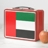Metal Stainless Lunchbox - Flagge der VAE (Beispiel)