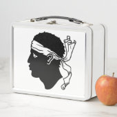 Metal Stainless Lunchbox - Flagge Korsikas (Beispiel)