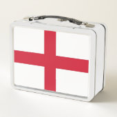 Metal Stainless Lunchbox mit englischer Flagge (Rückseite)