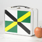 Metal Stainless Lunchbox mit Fahne von Monterey (Beispiel)