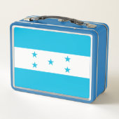 Metal-Stainless-Lunchbox mit Honduras-Flagge Metall Brotdose (Rückseite)
