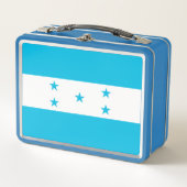 Metal-Stainless-Lunchbox mit Honduras-Flagge Metall Brotdose (Vorderseite)