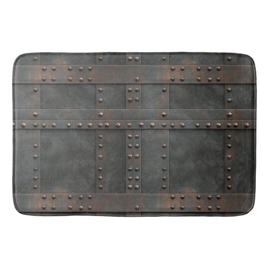 Metal Texture Bath Mat Badematte (Vorderseite)
