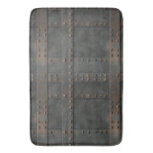 Metal Texture Bath Mat Badematte (Vorderseite Vertikal)