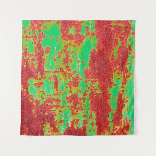 Metal texture with scratches and cracks effect, ab wandteppich (Vorderseite)