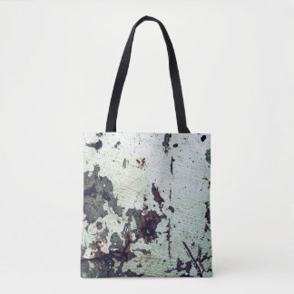Metal texture with scratches and cracksabstract, a tasche