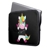 Metal Unicorn Laptopschutzhülle (Vorderseite Links)