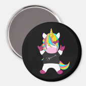 Metal Unicorn Magnet (Vorderseite/Rückseite)