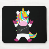 Metal Unicorn Mousepad (Vorne)