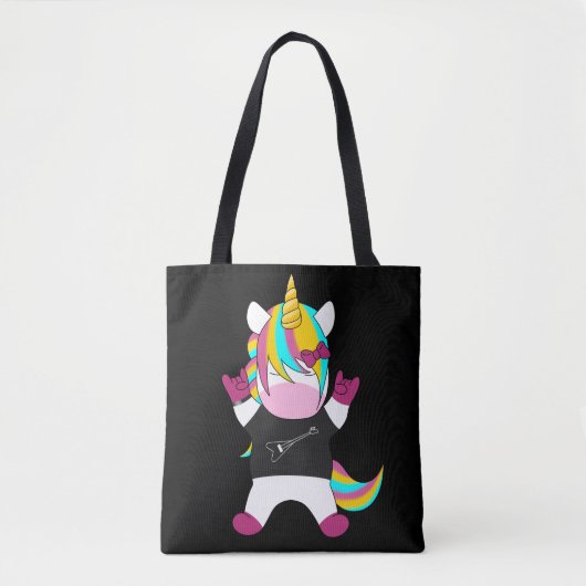 Metal Unicorn Tasche (Vorderseite)