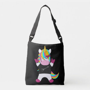 Metal Unicorn Tragetaschen Mit Langen Trägern