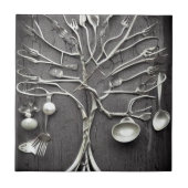 Metal Utensil Tree Fliese (Vorderseite)