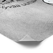 Metal Vietnamese Ox Lunar New Year 2021 P Poster (Ecke)