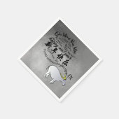 Metal Vietnamesisch Ox Lunar New Year 2021 N Serviette (Ecke)