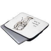 Metal Wall Art Laptopschutzhülle (Vorne Knopf)