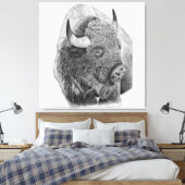 Metal Wall Art Leinwanddruck (Insitu (Schlafzimmer))