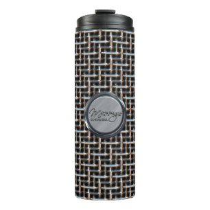 Metal Weave 2 Optionen Thermosbecher