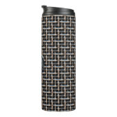 Metal Weave 2 Optionen Thermosbecher (Nach rechts gedreht)