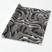 Metal Weave Art 4 Wrapping Paper Geschenkpapier (Ungerollt)