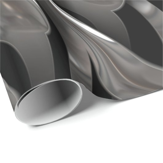 Metal Weave Art 4 Wrapping Paper Geschenkpapier (Rolleneckpunkt)
