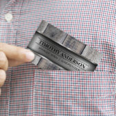 Metal Wood | GEBÄUDE Visitenkarte