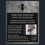 Metaleffekt, Podcaster, Podcast Flyer<br><div class="desc">Der Flyer der Podcaster,  Podcaster,  Podcast Werbung durch den Business Card Store.</div>