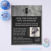 Metaleffekt, Podcaster, Podcast Flyer (Einzeln)