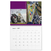 Metalflake Madness Riesige Motorradfarbe 2014 Kalender (Mär 2027)