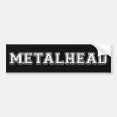 Metalhead Autoaufkleber (Vorne)