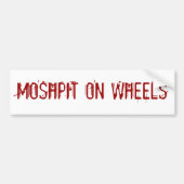 Metalhead Autoaufkleber (Vorne)