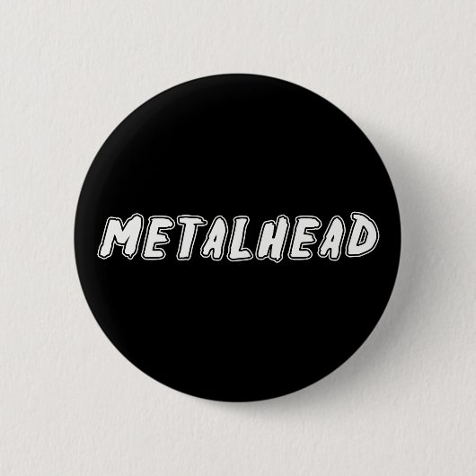 Metalhead Button (Vorderseite)