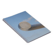 Metalic Blue Skies Notizblock (Rechte Seite)