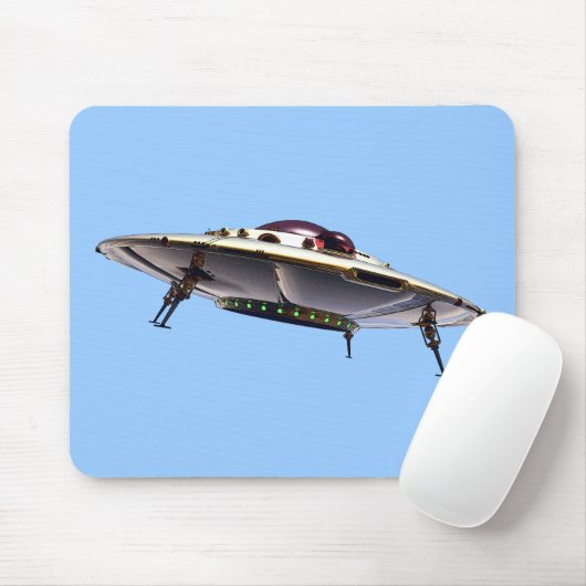 Metalic UFO Mousepad (Mit Mouse)