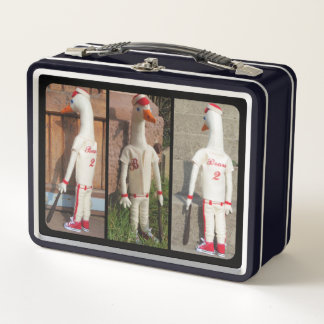 Metall Blechdose  Vintage Style Black-Serie Brotdose