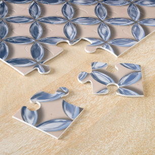 Metall-Blumen-Jigsaw-Puzzle Puzzle