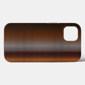 Metall: Bronze-Metal-Weave High Res Case-Mate iPhone Hülle (Rückseite (Horizontal))