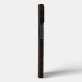 Metall: Bronze-Metal-Weave High Res Case-Mate iPhone Hülle (Rückseite / Rechts)