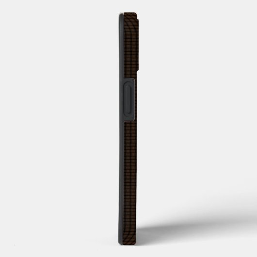 Metall: Bronze-Metal-Weave High Res Case-Mate iPhone Hülle (Rückseite / Rechts)