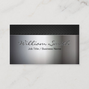 Metall business card visitenkarte