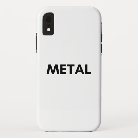 Metall Case-Mate iPhone Hülle (Rückseite)