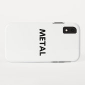 Metall Case-Mate iPhone Hülle (Rückseite (Horizontal))
