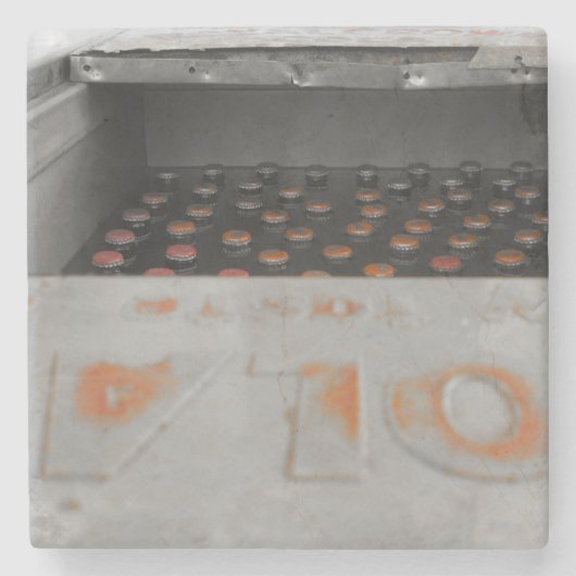 Metall cooler steinuntersetzer (Vorderseite)