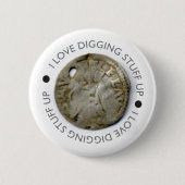 Metall, das Button-Abzeichengeschenk ermittelt Button (Vorderseite)