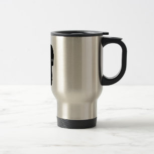 Metall, das ermittelt - ich grabe es - Reise-Tasse Reisebecher