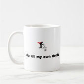 Metall, das Held ermittelt Kaffeetasse (Links)