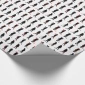 Metall, das Packpapier ermittelt (Ecke)