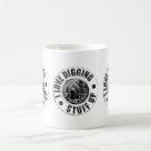 Metall, das Tasse, ein ideales Geschenk ermittelt Kaffeetasse (Mittel)