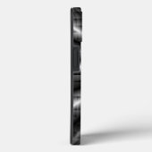 Metall-Dunkel-Edelstahl-Mosaik Case-Mate iPhone Hülle (Rückseite / Rechts)