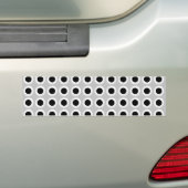 Metall durchlöchert Grill (Imitat) Autoaufkleber (Auf Auto)